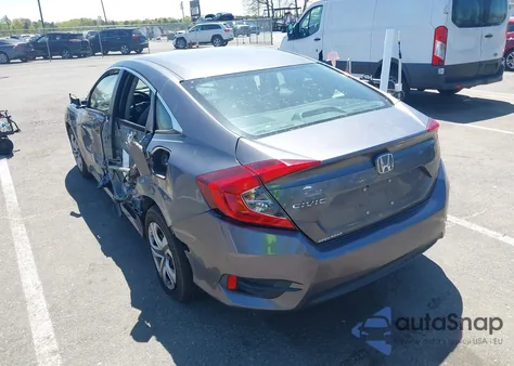 2017 Honda Civic Lx from USA, damaged, VIN 19XFC2F52HE203362